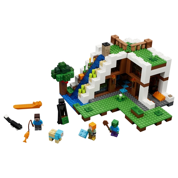 21134 LEGO Minecraft Basen vid vattenfallet (Bild 1 av 8)