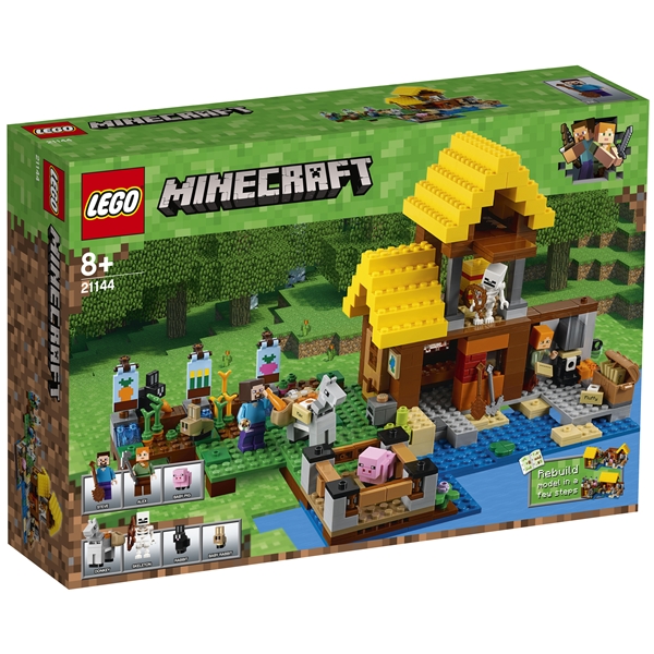 21144 LEGO Minecraft Stugan (Bild 1 av 3)