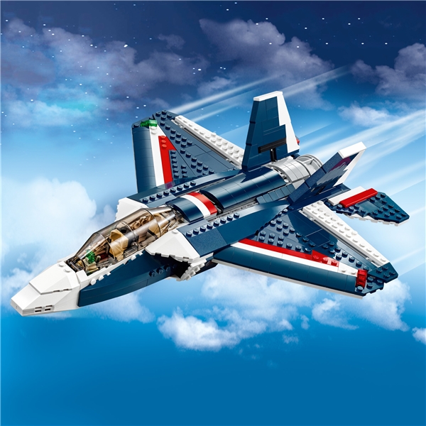 31039 LEGO Creator Blått Jetplan (Bild 7 av 8)