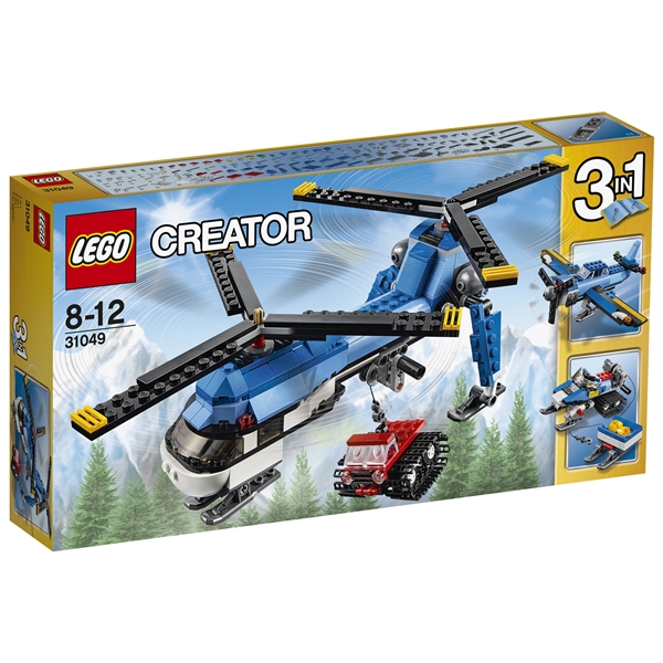 31049 LEGO Creator Tandemhelikopter (Bild 1 av 8)