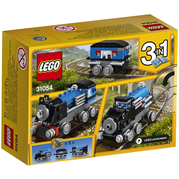 31054 LEGO Creator Blå express (Bild 2 av 7)