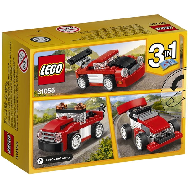 31055 LEGO Creator Röd racerbil (Bild 2 av 7)