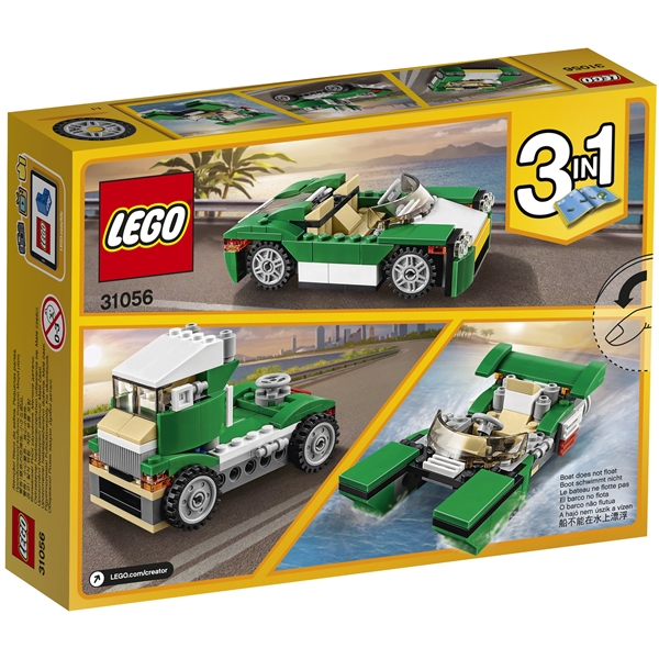 31056 LEGO Creator Grön cruiser (Bild 2 av 7)