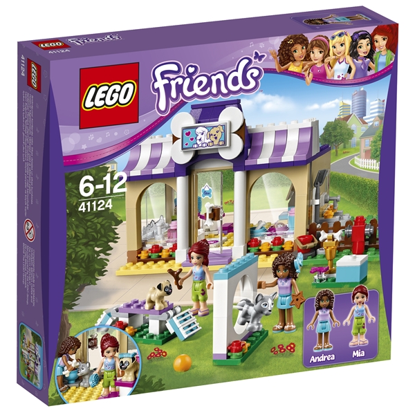41124 LEGO Friends Heartlakes hunddagis (Bild 1 av 3)