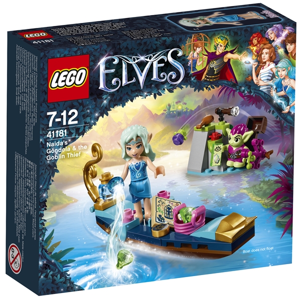41181 LEGO Elves Naidas gondol och trollet (Bild 1 av 7)