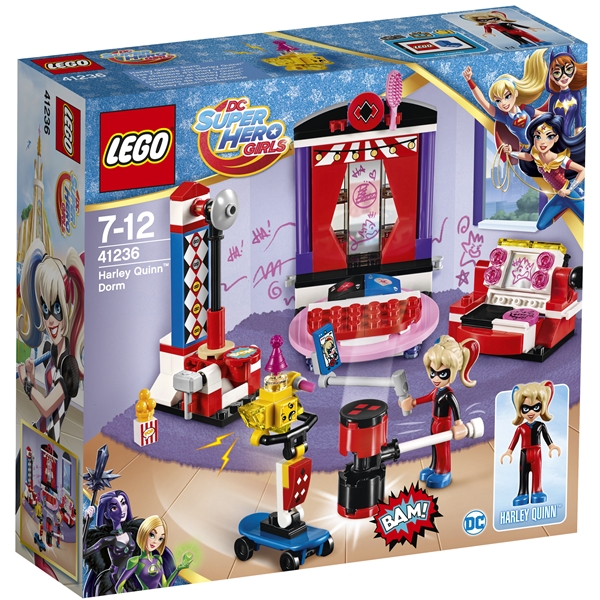 41236 LEGO Super Hero Girls Harley Quinn Sovrum (Bild 1 av 5)