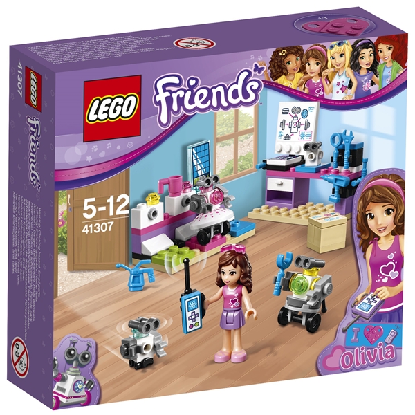 41307 LEGO Friends Olivias kreativa labb (Bild 1 av 6)
