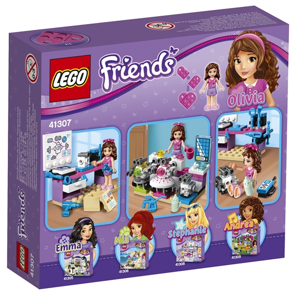 41307 LEGO Friends Olivias kreativa labb (Bild 2 av 6)