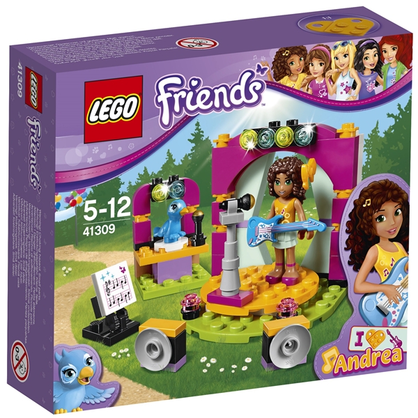 41309 LEGO Friends Andreas musikaliska duett (Bild 1 av 7)