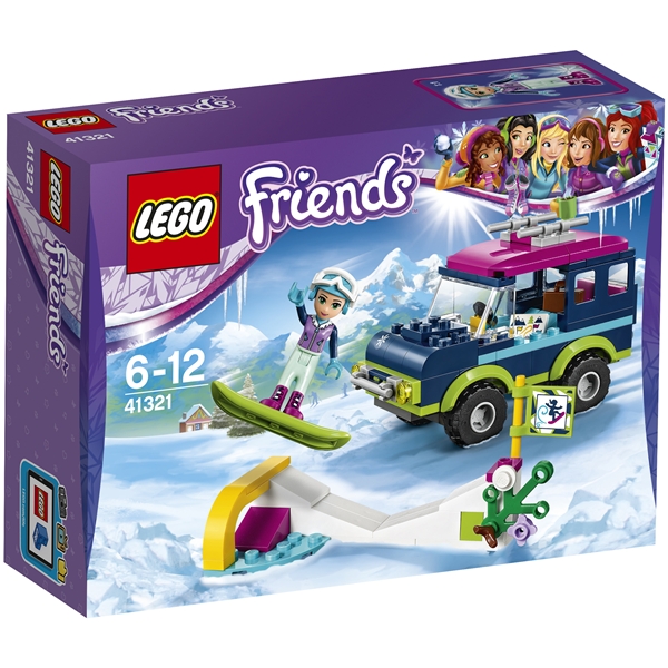 41321 LEGO Friends Vinterresort Terrängbil (Bild 1 av 7)