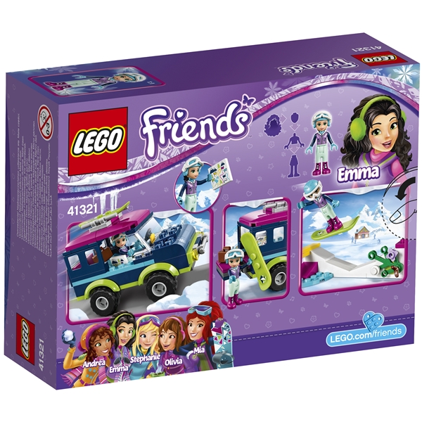 41321 LEGO Friends Vinterresort Terrängbil (Bild 2 av 7)