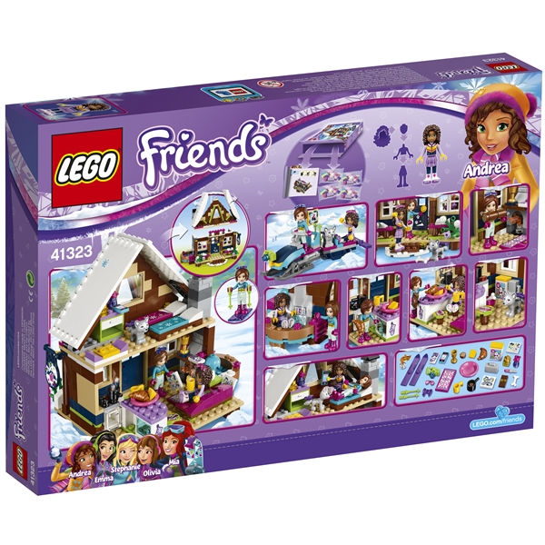 41323 LEGO Friends Vinterresort Stuga (Bild 2 av 6)