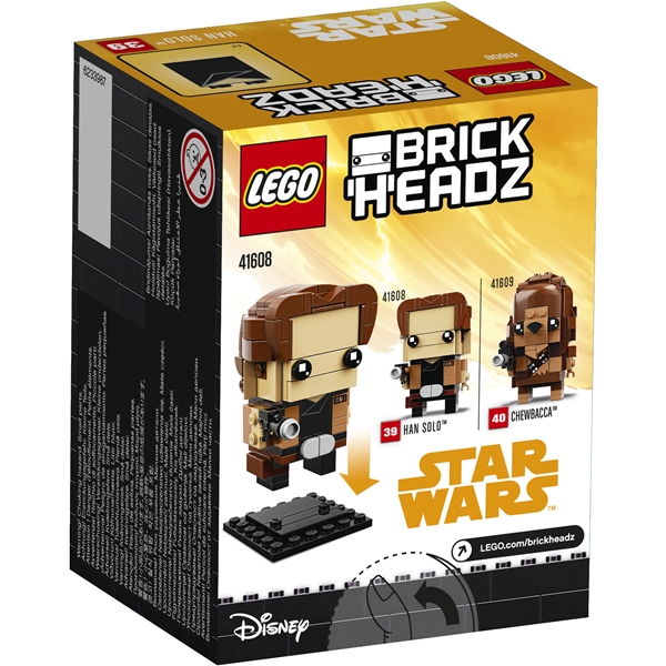 41608 LEGO BrickHeadz Han Solo (Bild 2 av 3)