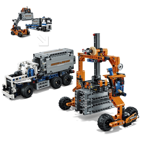 42062 LEGO Technic Containertransport (Bild 9 av 9)