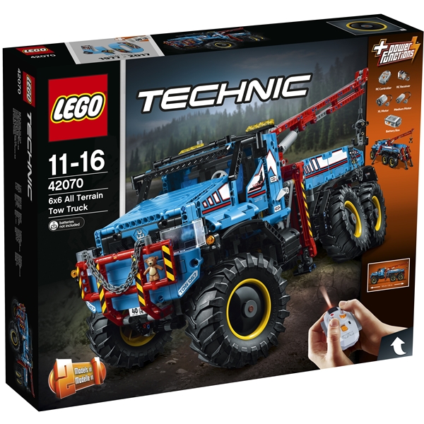 42070 LEGO Technic Terränggående Bärgningsbil (Bild 1 av 6)