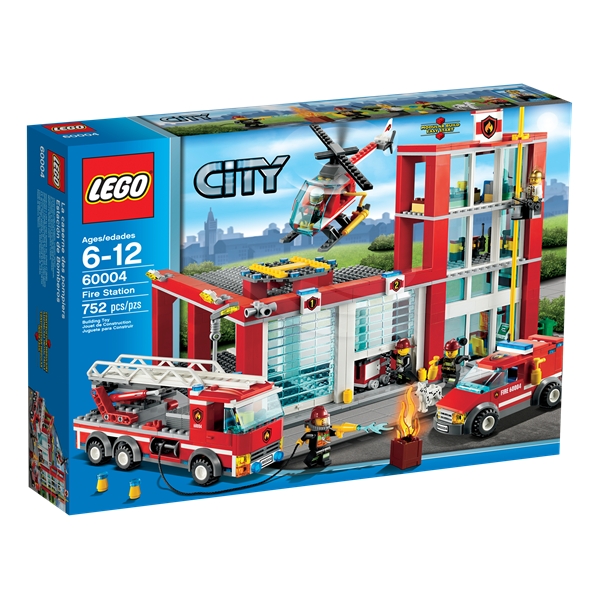 60004 Lego City Brandstation (Bild 1 av 2)