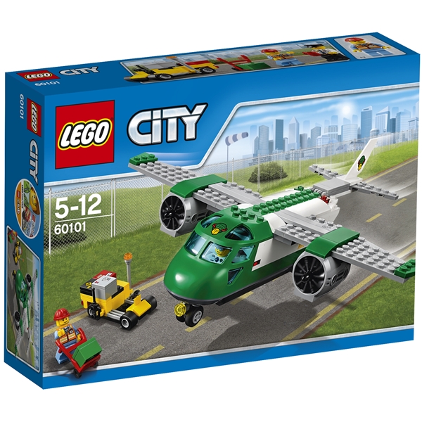 60101 LEGO City Flygplats Fraktflygplan (Bild 1 av 3)