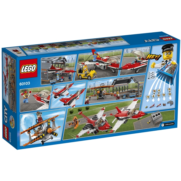 60103 LEGO City Flygplats Flyguppvisning (Bild 3 av 3)