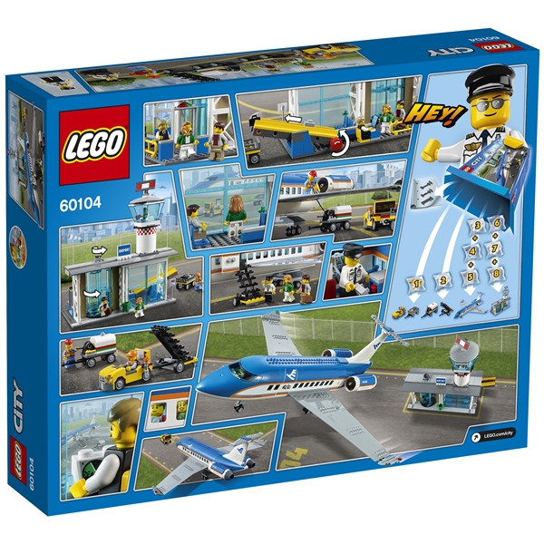 60104 LEGO City Flygplats Passagerarterminal (Bild 3 av 3)