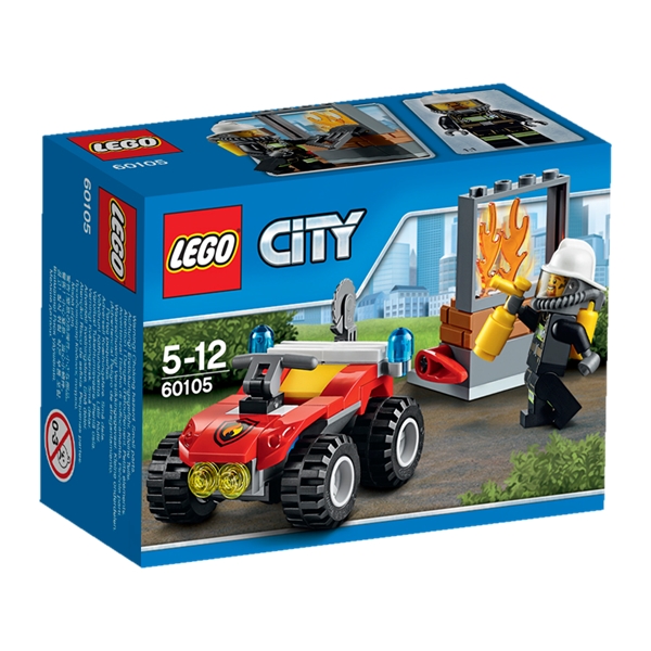60105 LEGO City Brandfyrhjuling (Bild 1 av 3)