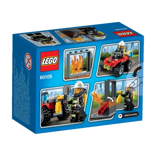 60105 LEGO City Brandfyrhjuling (Bild 3 av 3)