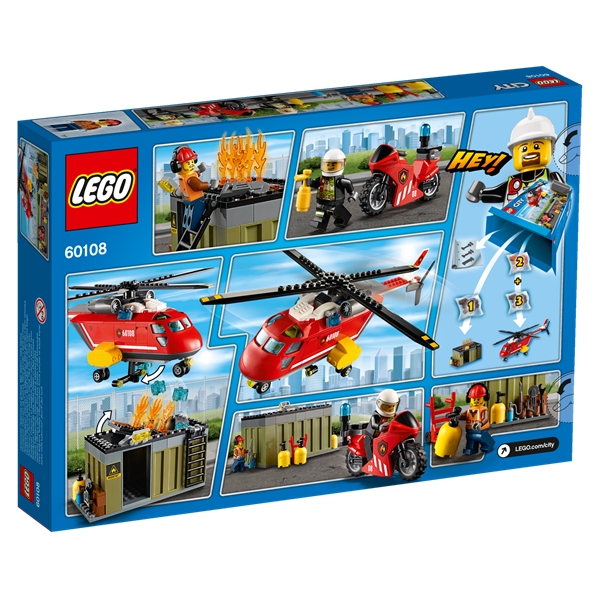 60108 LEGO City Brandbekämpningsenhet (Bild 3 av 3)