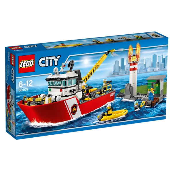60109 LEGO City Brandbåt (Bild 1 av 3)