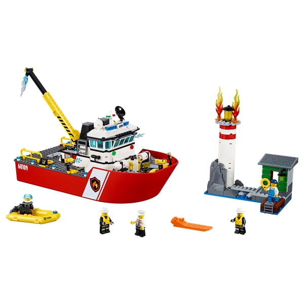 60109 LEGO City Brandbåt (Bild 2 av 3)