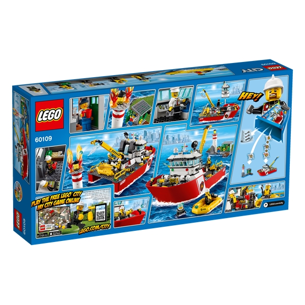 60109 LEGO City Brandbåt (Bild 3 av 3)
