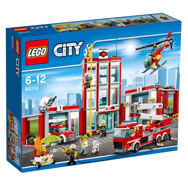 60110 LEGO City Brandstation (Bild 1 av 3)