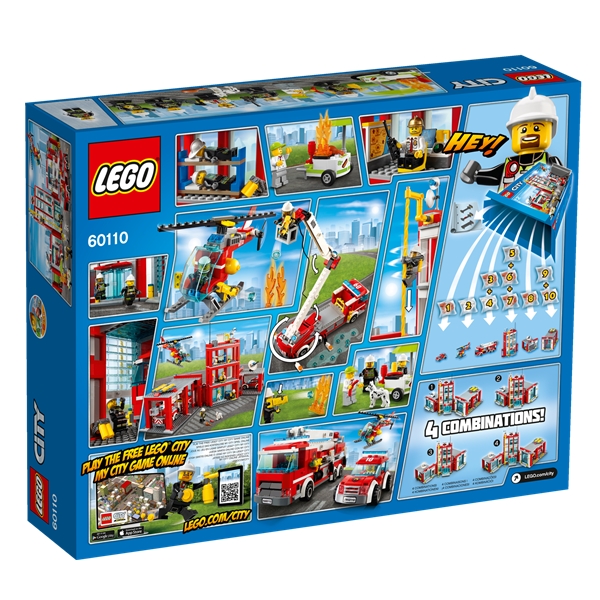 60110 LEGO City Brandstation (Bild 3 av 3)