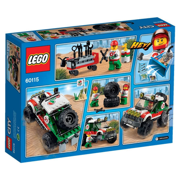 60115 LEGO City Fyrhjulsdriven terrängbil (Bild 3 av 3)