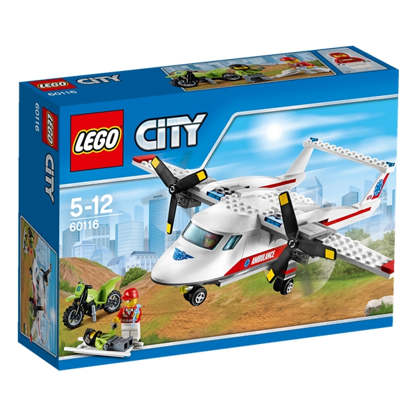 60116 LEGO City Ambulansflygplan (Bild 1 av 3)