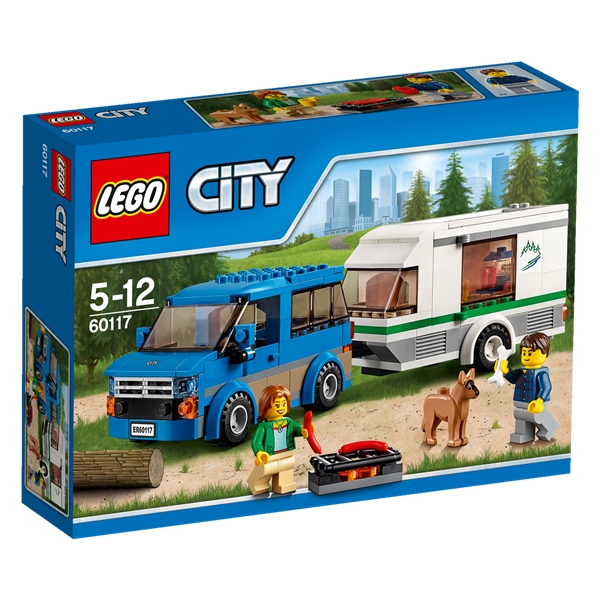 60117 LEGO City Skåpbil och husvagn (Bild 1 av 3)