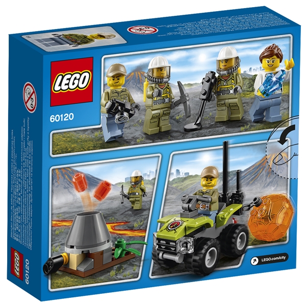 60120 LEGO City Vulkan startset (Bild 3 av 3)