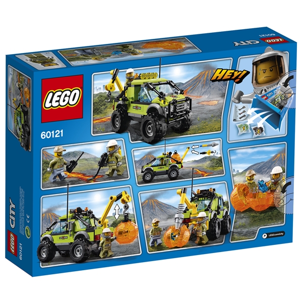 60121 LEGO City Vulkan utforskningsbil (Bild 3 av 3)