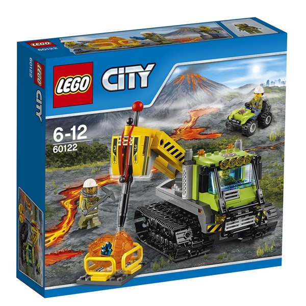 60122 LEGO City Vulkan bandtraktor (Bild 1 av 3)
