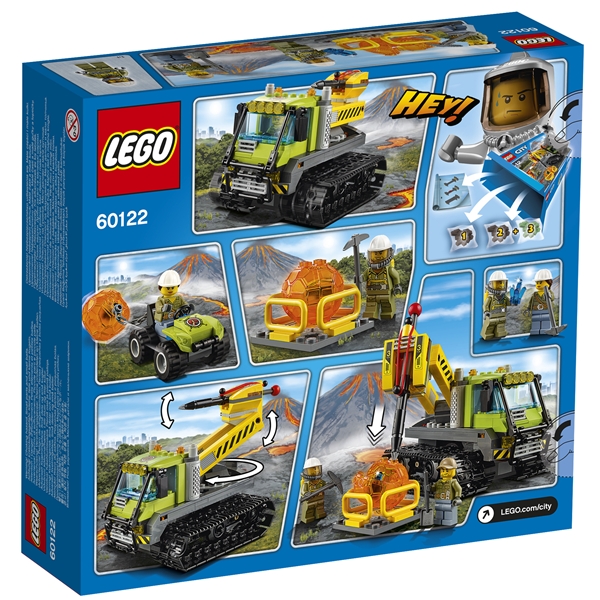 60122 LEGO City Vulkan bandtraktor (Bild 3 av 3)