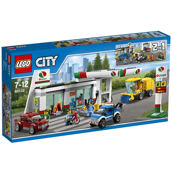 60132 LEGO City Servicestation (Bild 1 av 3)