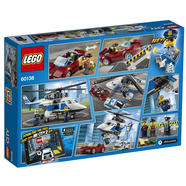 60138 LEGO City Höghastighetsjakt (Bild 2 av 10)