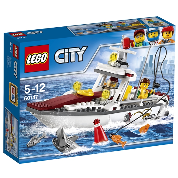 60147 LEGO City Fiskebåt (Bild 1 av 10)