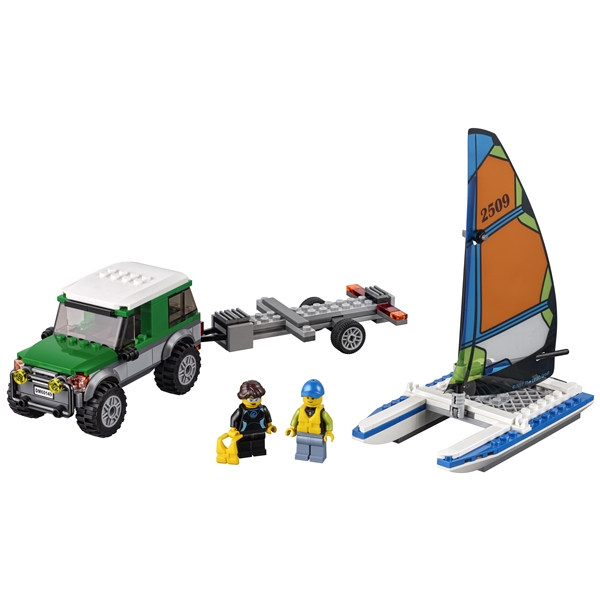 60149 LEGO City Terrängbil med katamaran (Bild 5 av 8)