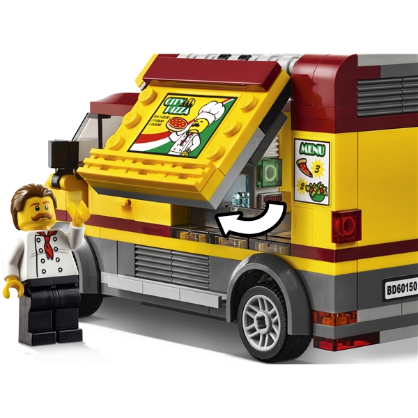 60150 LEGO City Pizzabil (Bild 6 av 10)