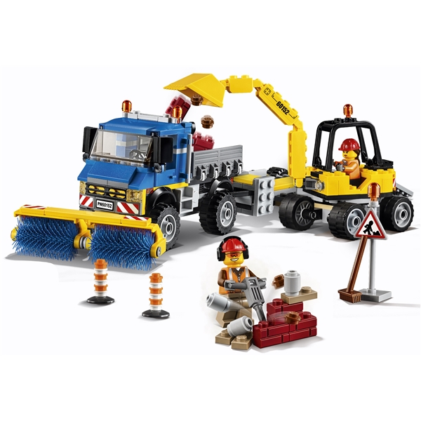 60152 LEGO City Sopmaskin och grävmaskin (Bild 7 av 10)