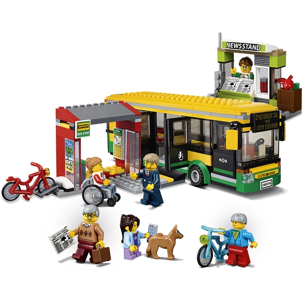 60154 LEGO City Busstation (Bild 10 av 10)