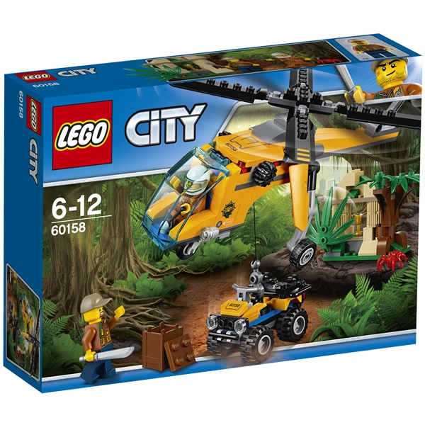 60158 LEGO City Djungel Transporthelikopter (Bild 1 av 9)