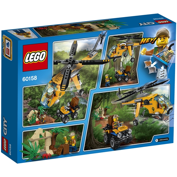 60158 LEGO City Djungel Transporthelikopter (Bild 2 av 9)