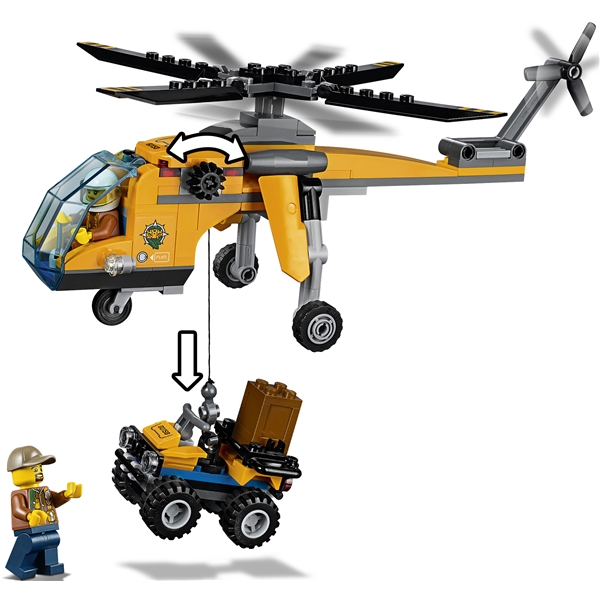 60158 LEGO City Djungel Transporthelikopter (Bild 6 av 9)