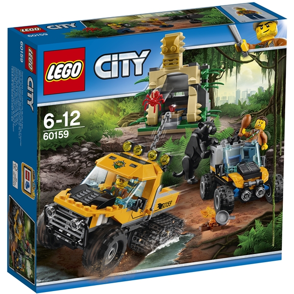 60159 LEGO City Djungel Uppdrag Halvbandvagn (Bild 1 av 9)