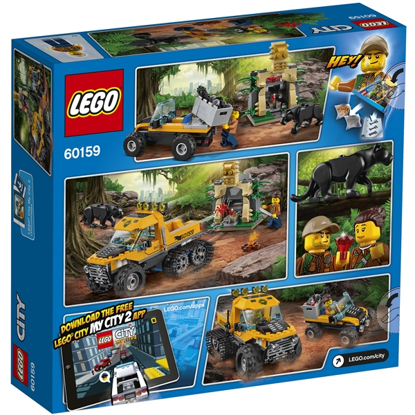 60159 LEGO City Djungel Uppdrag Halvbandvagn (Bild 2 av 9)